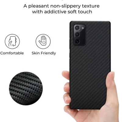Cover Samsung Note 20 Magez Case Pitaka - Karbon
