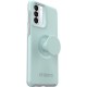 OtterBox Samsung Galaxy S21 Plus Symmetry Otter+Pop Case - Tranquil Waters - blue