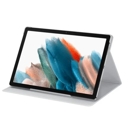 Cover Samsung Tab A8 Folio case - silver
