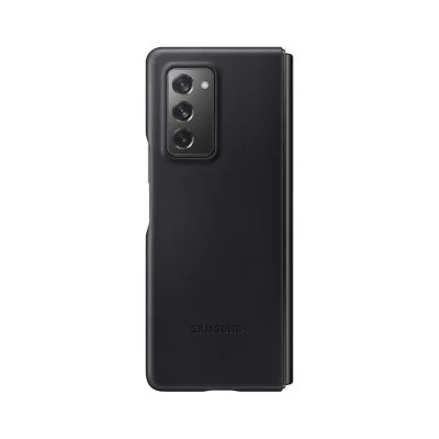 Cover Samsung Z Fold 2 Leather - Black
