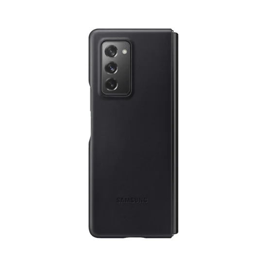 Cover Samsung Z Fold 2 Leather - Black