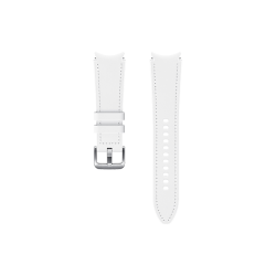 حزام جلدي هجين (20 مم ، M/L)-أبيض