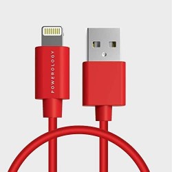  Powerology Basic Lightning Cable - 1.2M - Red