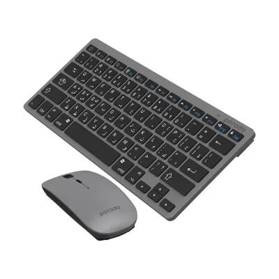 Wireless Super Slim and Portable Bluetooth Keyboard with Mouse