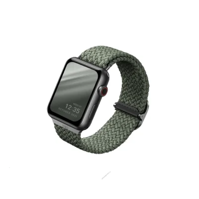 Uniq Aspen Braided Watch Strap for Apple Watch 40/38MM - Cypress Green