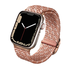 Uniq Aspen Braided Designer Edition for Apple Watch 38/40/41mm - Citrus Pink