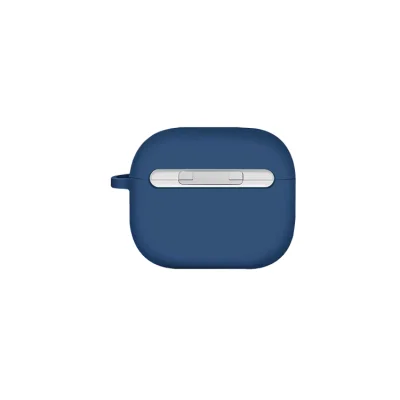 Uniq Nexo Active Hybrid Silicone Hang Case With Sports Ear Hooks for Airpods 3 - Caspian Blue