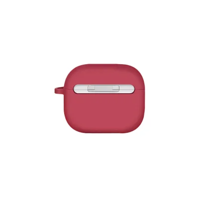 Uniq Nexo Active Hybrid Silicone Hang Case With Sports Ear Hooks for Airpods 3 - Coral