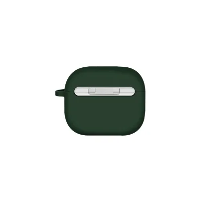Uniq Nexo Active Hybrid Silicone Hang Case With Sports Ear Hooks for Airpods 3 -  Pine Green