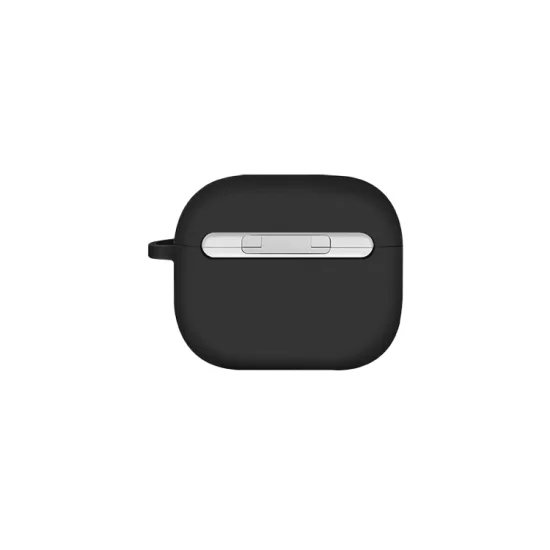 Uniq Nexo Active Hybrid Silicone Hang Case With Sports Ear Hooks for Airpods 3 - Charcoal Grey