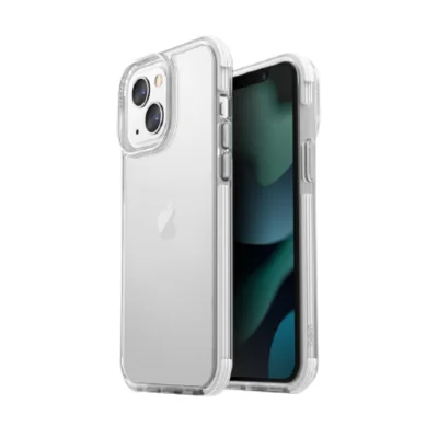 Cover Iphone 13 Hybrid Combat Duo Uniq - Crystal Clear