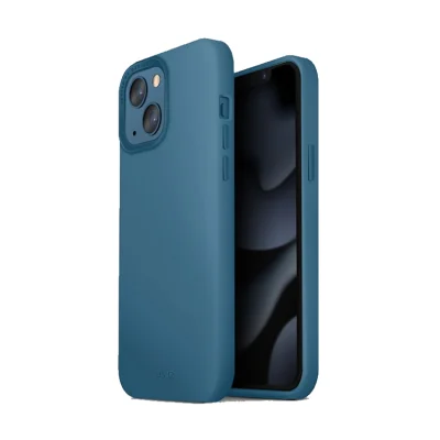 Cover Iphone 13 Hybrid Lino Hue Uniq - Capsian Blue