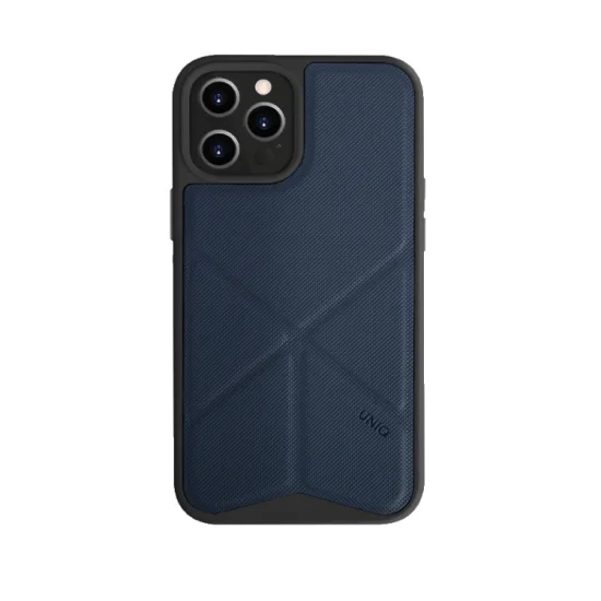 Cover Iphone 12 Pro Max  Hybrid Transforma Uniq - Blue