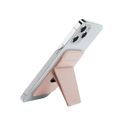 Uniq LYFT Universal Wallet With Stand And Grip - Blush Pink