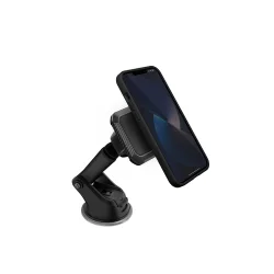 Uniq Mondo Magnetic Windshield And Air Vent Mount - Gunmetal Black
