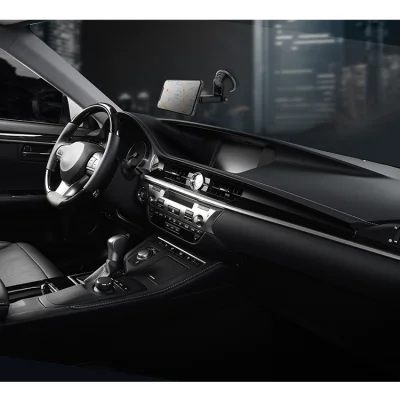 Uniq Mondo Magnetic Windshield And Air Vent Mount - Gunmetal Black