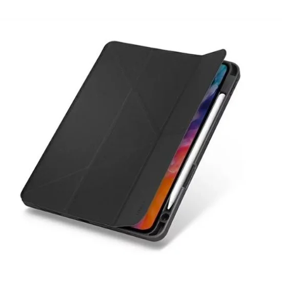 Uniq Transforma Rigor New Ipad Air 5 10.9 (2020) Antimicrobial - Charcoal (Grey)
