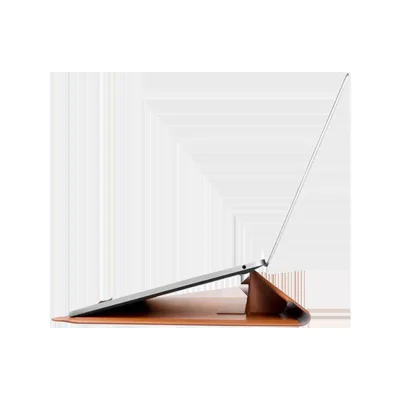 Lap Top Bag Sleeve With Foldable Stand (Up To 14”) Uniq - Toffee Brown