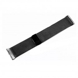 Coteetci Stainless Steel Magnetic Wach Band for Samsung/Huawei 46mm-22mm-BLACK