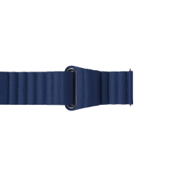 حزام ساعة كوتيتسي مغناطيسي  الجلد الخلفي لهواوي / سامسونج مقاس 46 مم -22 مم- أزرق