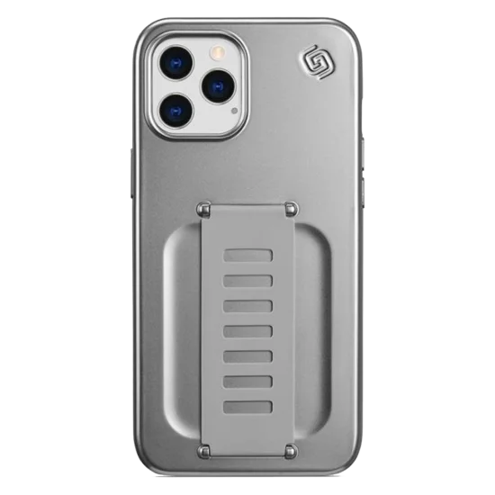 Cover Iphone 12 Pro Max Grip2U Slim (Metallic Silver)