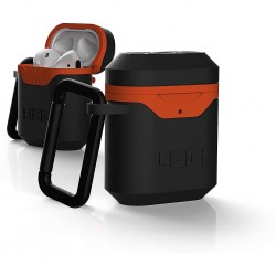 UAG Apple Airpods Gen 1& 2 Hard Case V2 - Black/Orange