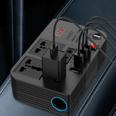 GREEN SPARK 3 MULTIFUNCTIONAL IN-CAR POWER SUPPLY STATION