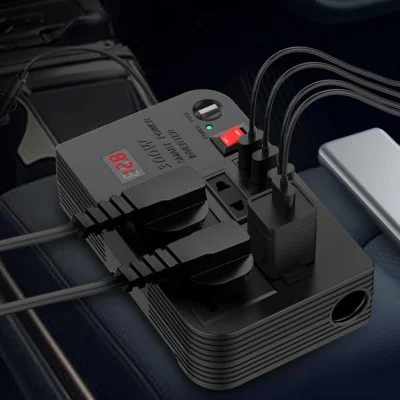 GREEN SPARK 3 MULTIFUNCTIONAL IN-CAR POWER SUPPLY STATION