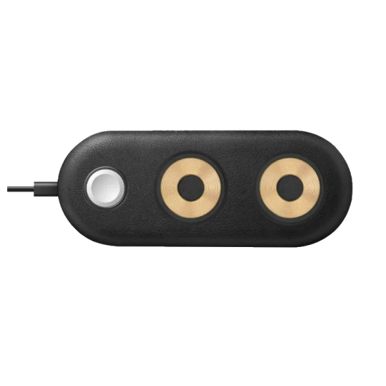Energea WiDisc Trio 3 in 1 Wireless Charging Pad - Black