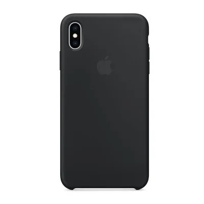 Apple iPhone XS MAX Silicone Case - Black