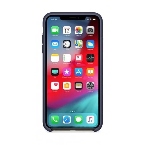 Apple iPhone XS MAX Silicone Case - Blue