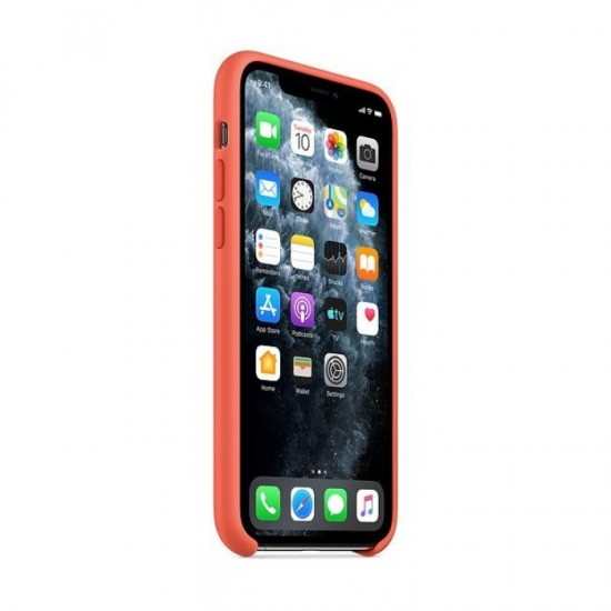 Apple iPhone 11 Pro Max Silicone Case - Orange