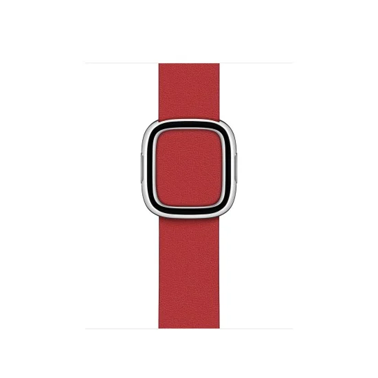 Apple 40mm Scarlet Modern Buckle Small - Red