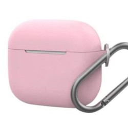 Ahastyle Silicone Keychain Case For Apple Airpods 3 PINK 