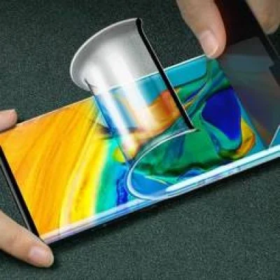Baseus 0.15mm full-screen curved anti-explosion soft screen protector For Mate30 Pro Black
