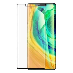Baseus 0.15mm full-screen curved anti-explosion soft screen protector For Mate30 Pro Black
