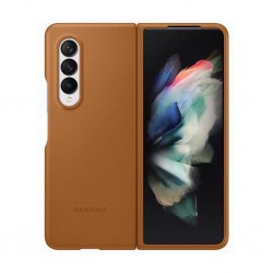 Galaxy Z Fold3 Leather Cover-Browen