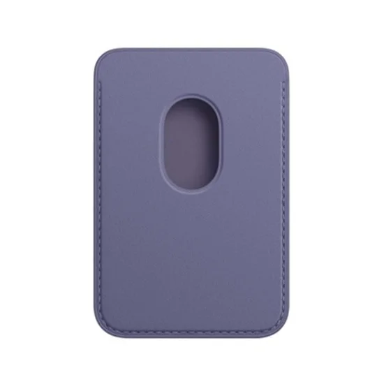 iPhone Leather Wallet with MagSafe - Wisteria
