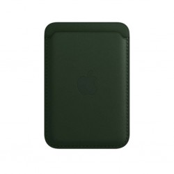 محفظة ماجسيف جلد لآبل أيفون - أخضر سيكويا