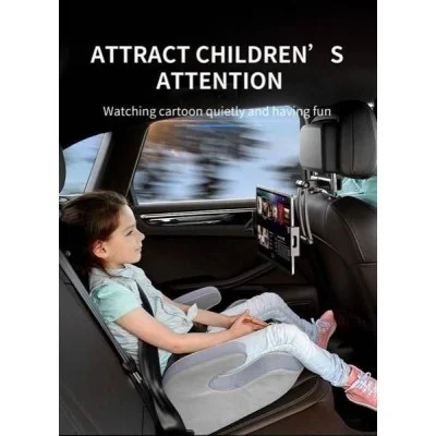 ROCK STRETCHABLE CAR HEADREST MOUNT BLACK