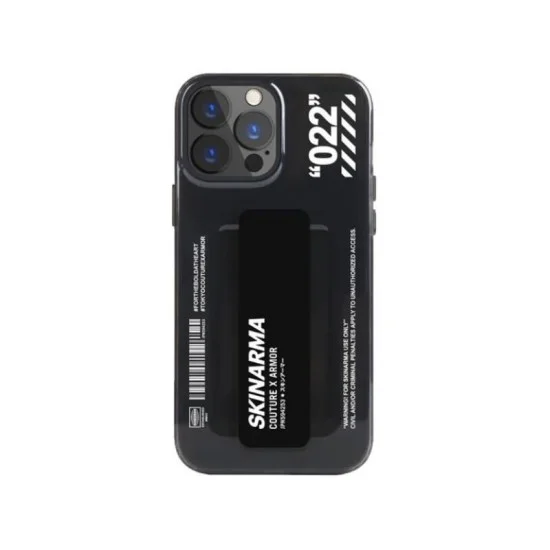 Cover Iphone 13 Pro With Grip Skinarma - Black