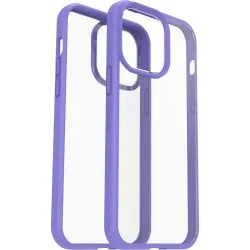 OtterBox iPhone 14 Pro Max React Case - Clear Purple