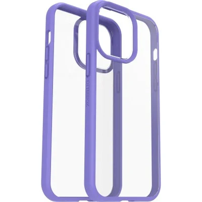 OtterBox iPhone 14 Pro Max React Case - Clear Purple