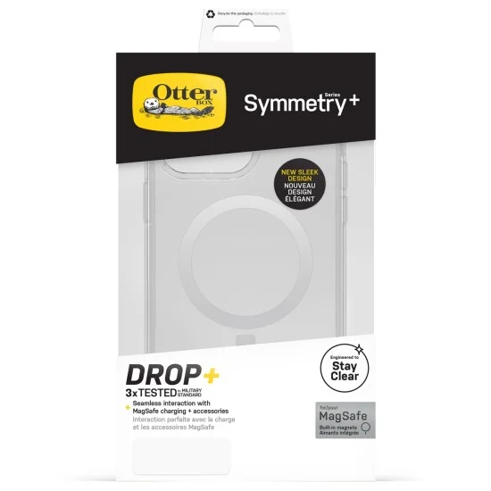OtterBox iPhone 14 Pro Max Symmetry Plus MagSafe Clear Case