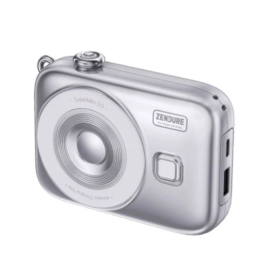 Zendure - SuperMini GO Power Bank 10,000mAh - Space Silver
