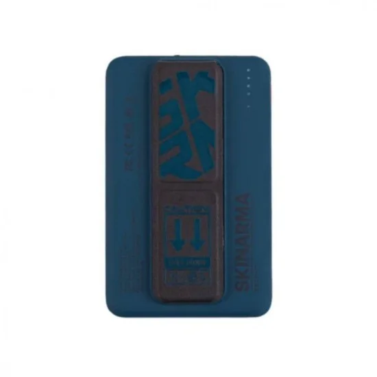 SKINARMA MAGNETIC CARDHOLDER WITH GRIP STAND - Blue