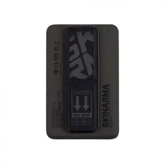 SKINARMA MAGNETIC CARDHOLDER WITH GRIP STAND - Pewter Green