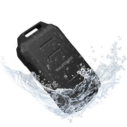 RAVPower Xtreme Series 10050mAh Waterproof Portable Charger Power Bank  – Black