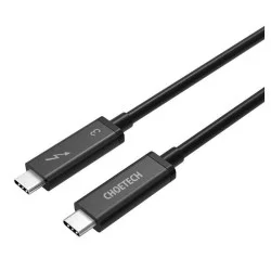 Choetech USB-C Thunderbolt&trade; 3 Kabel 4K/5K 100W-5A - 2M - Zwart