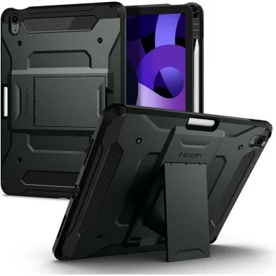 Spigen iPad Air 10.9" (2022/2020) Tough Armor Pro Military Green